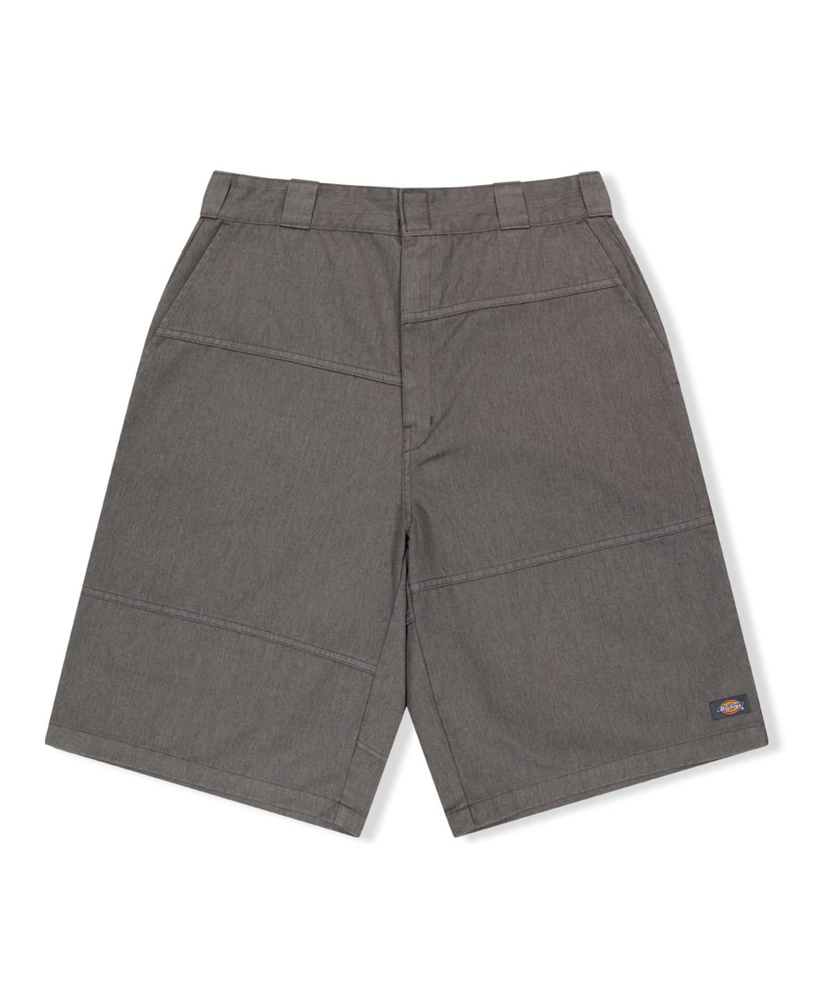 예스아이씨(YESEYESEE) YESEYESEE x Dickies Loose Fit Flat Front Work Shorts 13 Charcoal