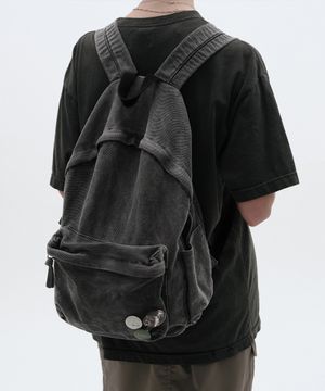 WASHED BACKPACK [CHARCOAL GRAY]