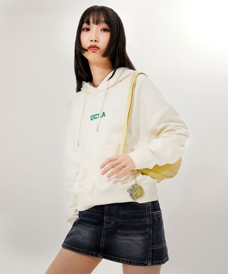 공용 심플 로고 베이직 후드 티셔츠(UA1LT90)