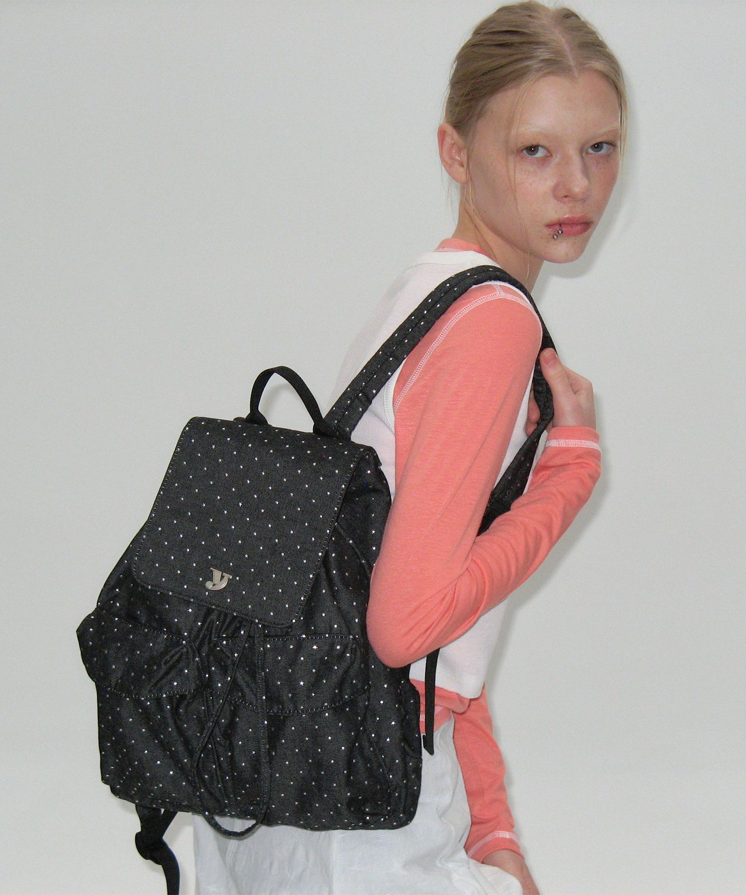 バックパック・リュック YEOMIM balance backpack black Concept One New Balance Hiking Backpack, Bungee Travel Bag