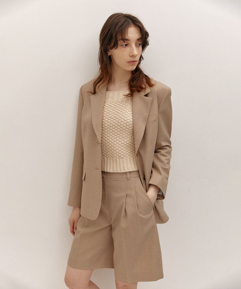 CLASSIC TWO TUCK PT (BEIGE)