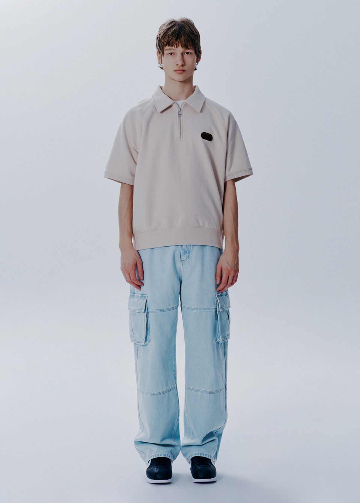 마리떼 프랑소와 저버(MARITHÉ + FRANҪOIS GIRBAUD) M CARGO DENIM PANTS light blue