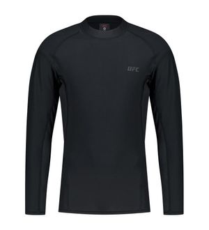 UFC 텐션 머슬핏 긴팔 티셔츠 블랙 U4LSV2101BK