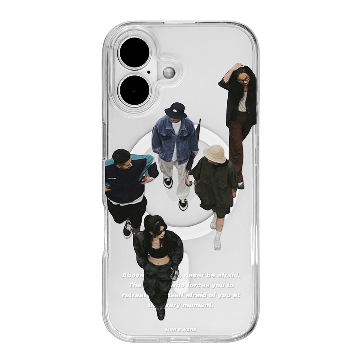 미니스웨어(MINI'S WARE) [아이폰17추가] PEOPLE MAGSAFE JELLYHARD CASE_PEOPLE