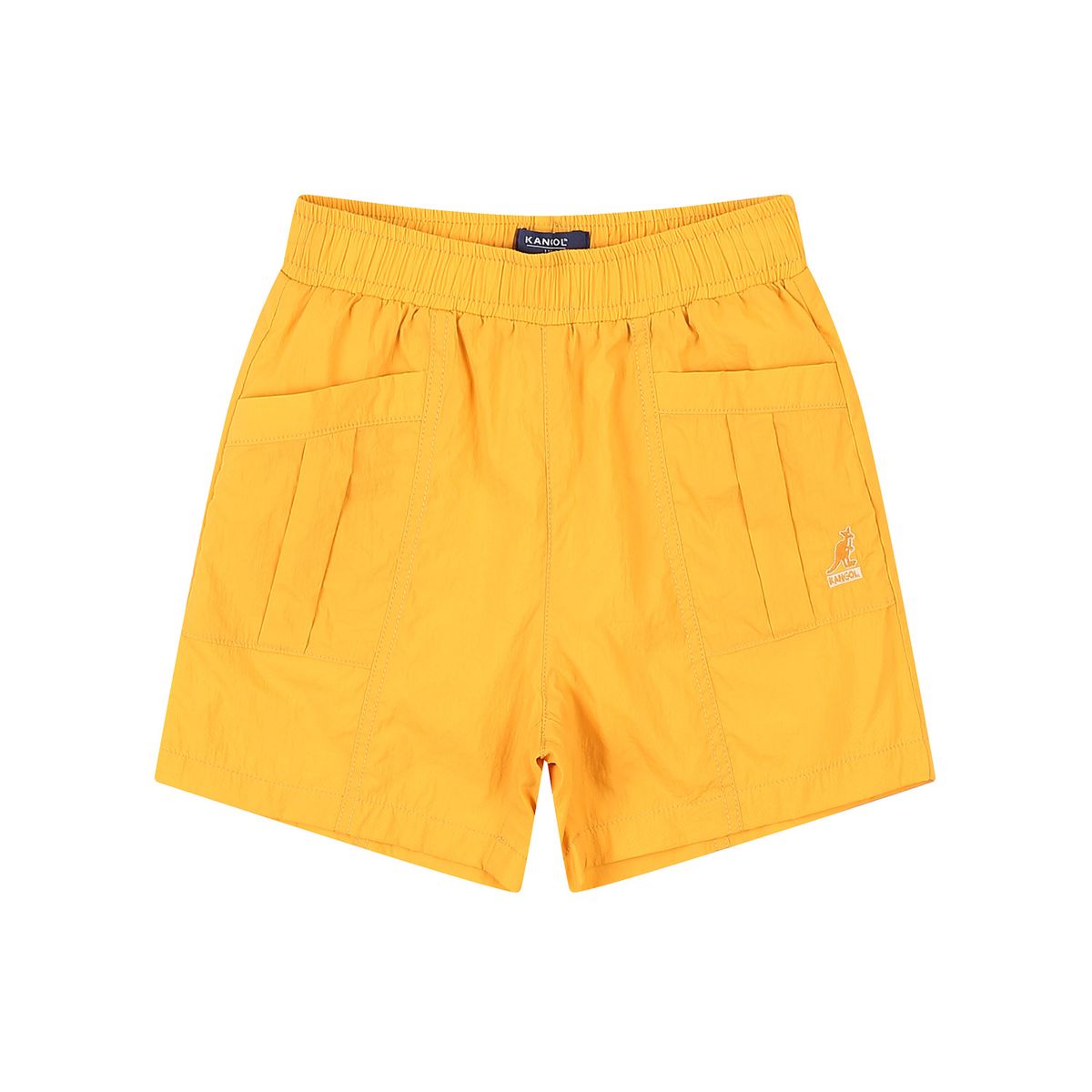 캉골키즈(KANGOL KIDS) 나일론 빅 포켓 메시 이너 숏츠 QB 0402 오렌지/AQBCPT04020OG