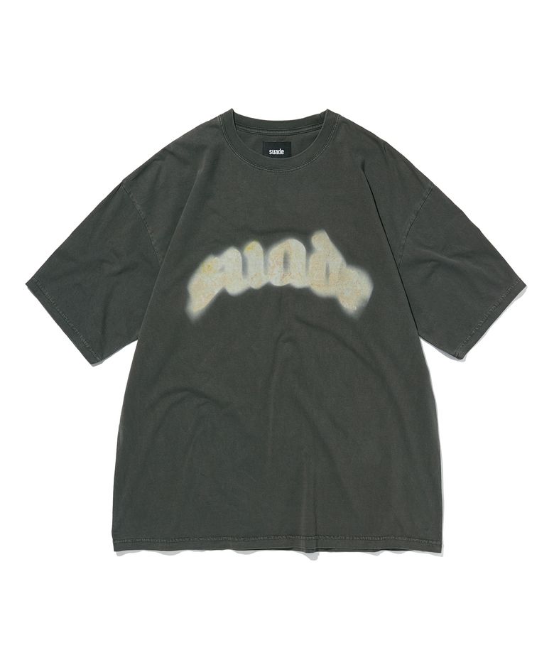 FIRE SUADE TEE [PIGMENT BLACK]
