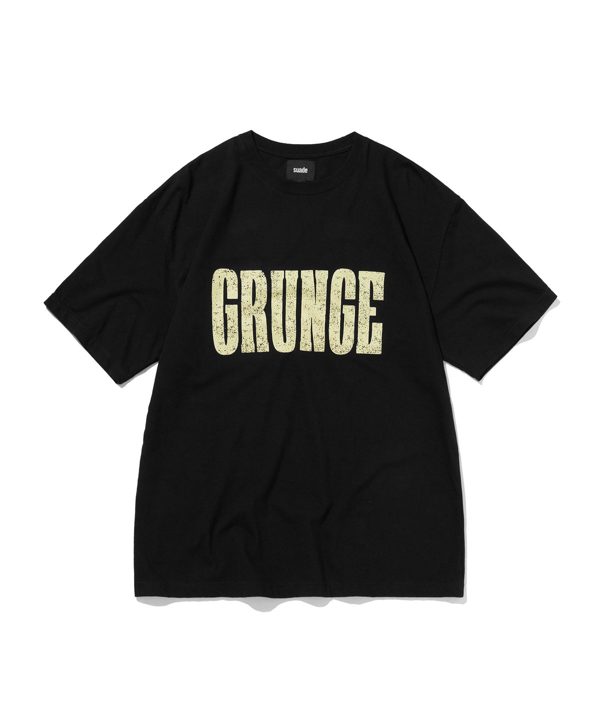 스웨이드(SUADE) GRUNGE TEE [BLACK]