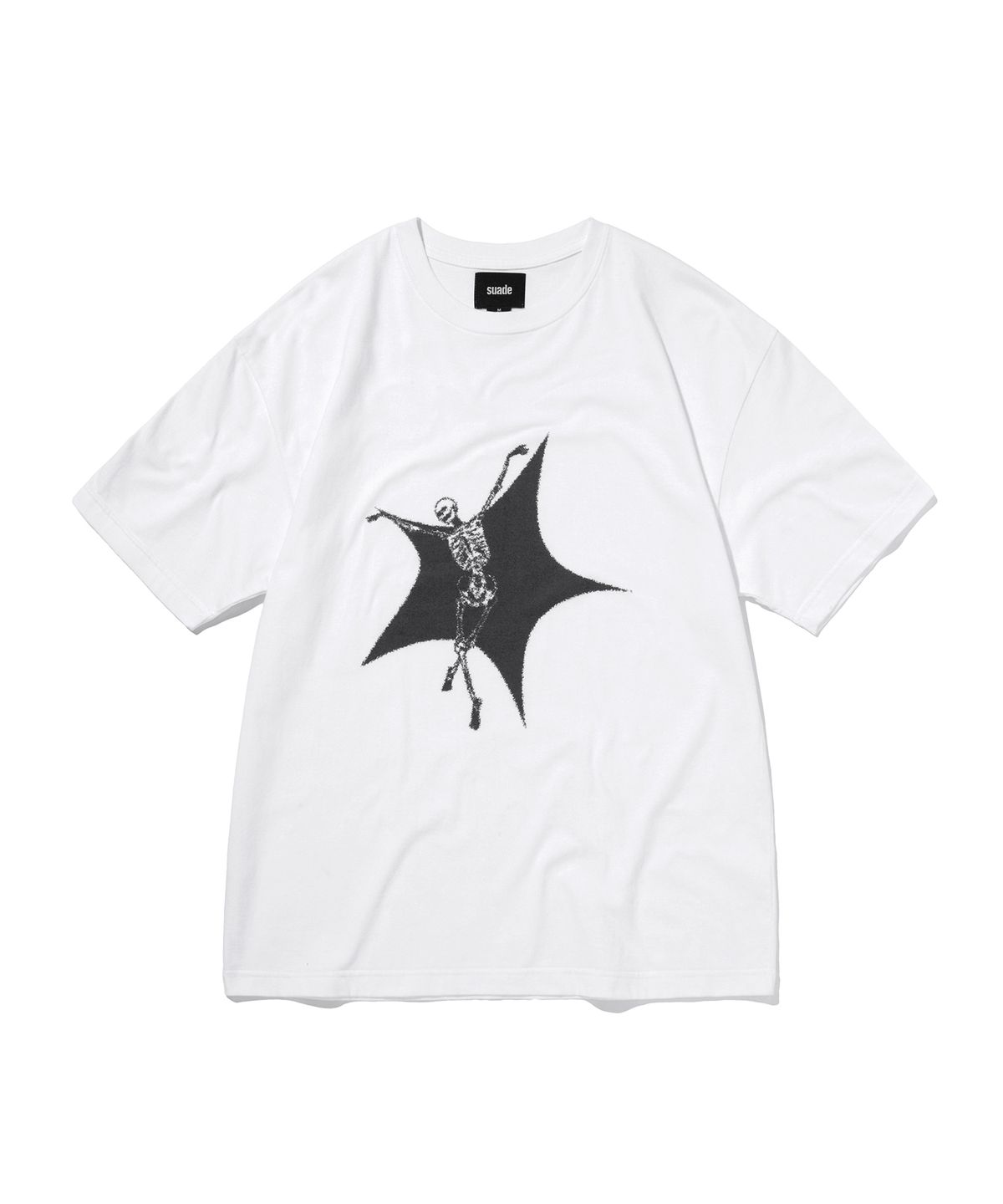 스웨이드(SUADE) SKULL STAR TEE [WHITE]