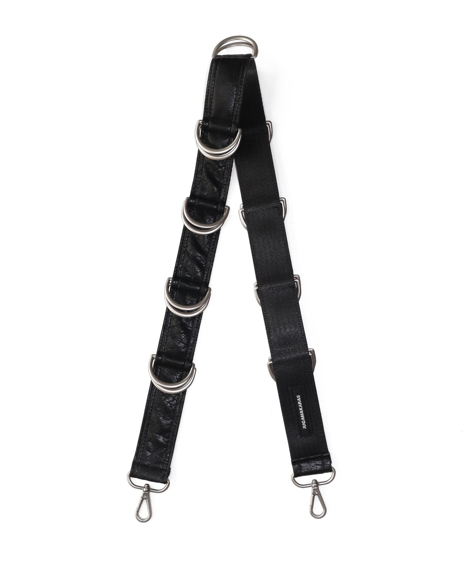 IUGAMAKARAS★大人気★男女兼用★D-Ring Strap (Black) MUSINSA公式 | IUGAMAKARAS D-Ring Strap (Black)