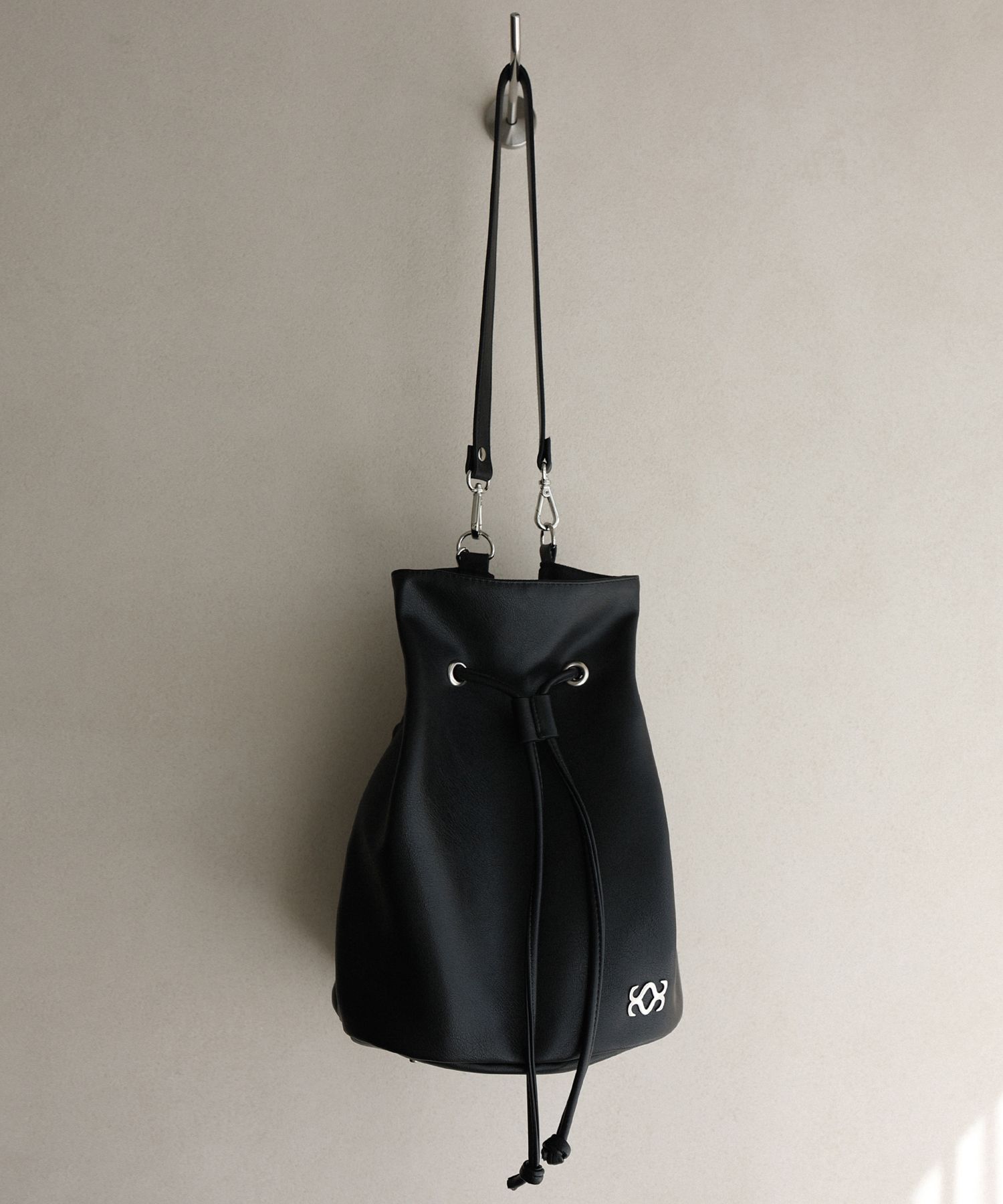 MUSINSA | SIWEOL107 roro bucket bag (black)