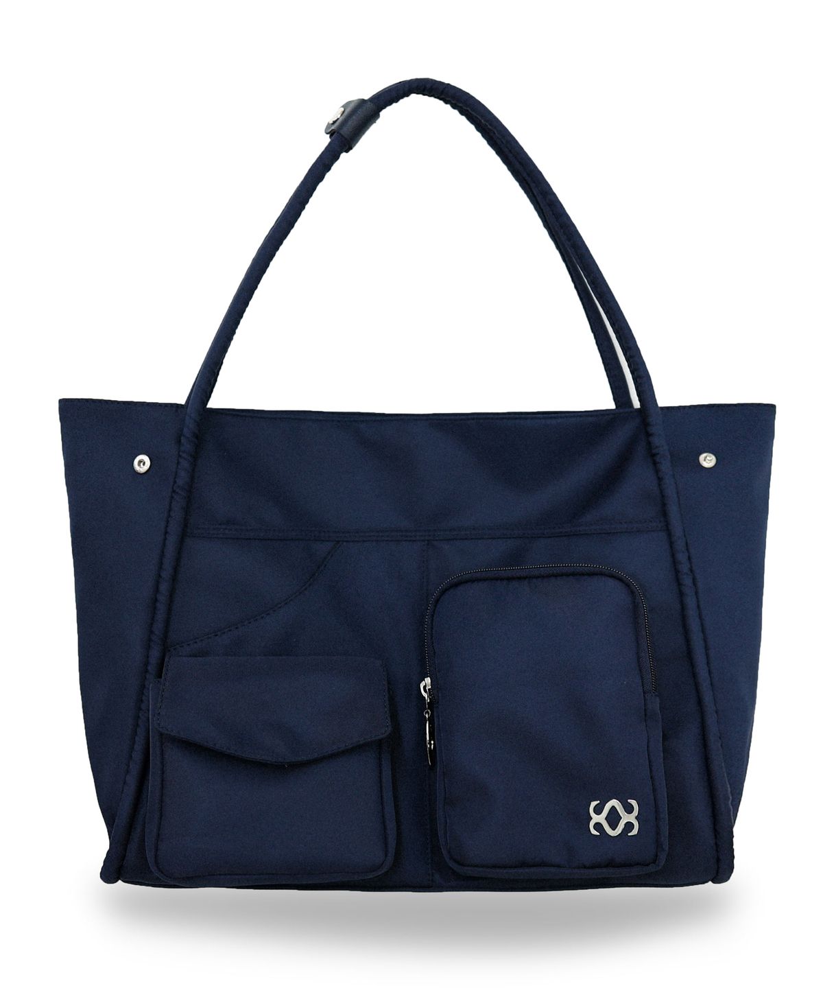 시월107(SIWL107) [Nylon] tidi cargo bag (all navy)