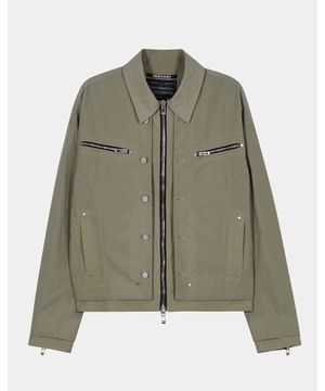 ARID LAYERING TRUCKER SAGE GREEN