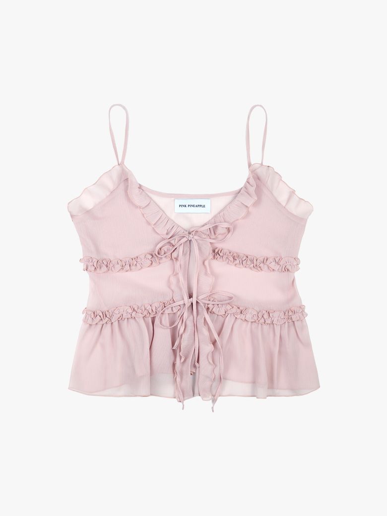 LOVELY FRILL BUSTIER_PINK