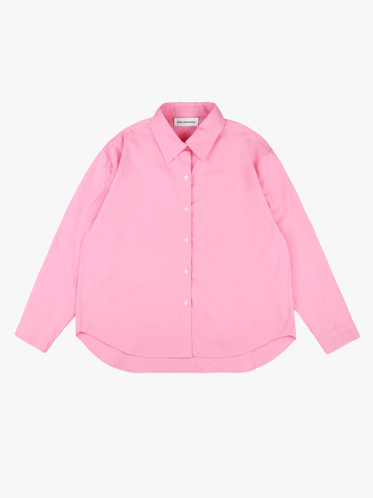 핑크파인애플(PINK PINEAPPLE) BASIC OVER SHIRT_PINK