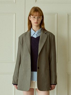 SQUARE RIMLESS GLASSES_SILVER