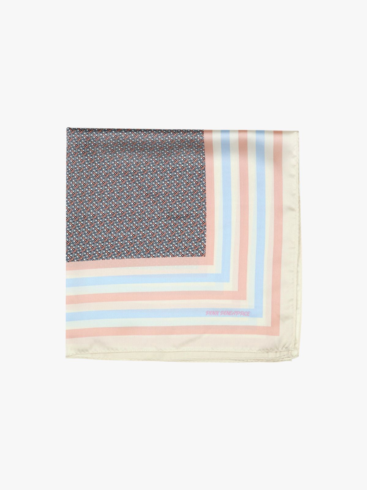 핑크파인애플(PINK PINEAPPLE) PASTEL CLOVER SCARF_PINK