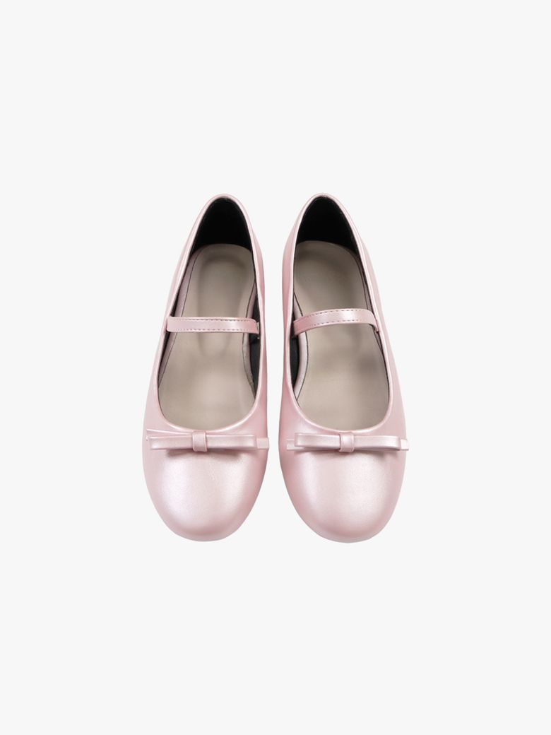 RIBBON FLAT SHOES_PINK