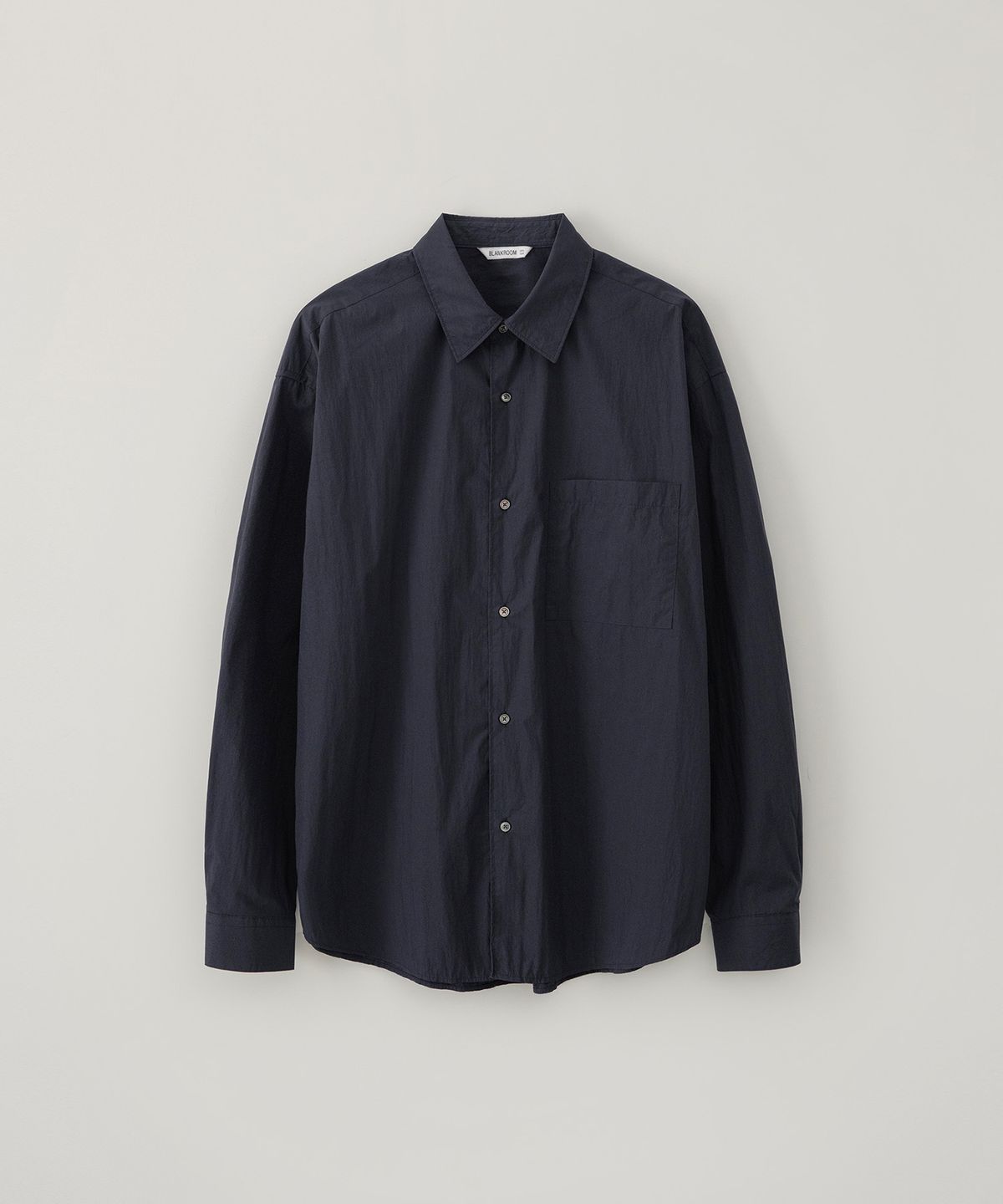 블랭크룸(BLANKROOM) SUPIMA 베이커 셔츠_OLD NAVY