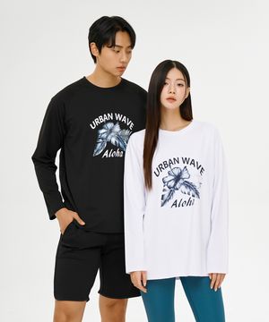 모히또 긴팔 커플 래쉬가드