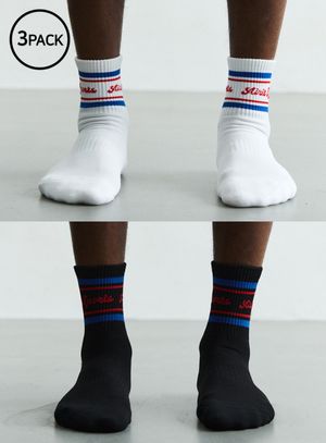 [3pack] 퍼포먼스 쿠션 크루삭스 AMETC016