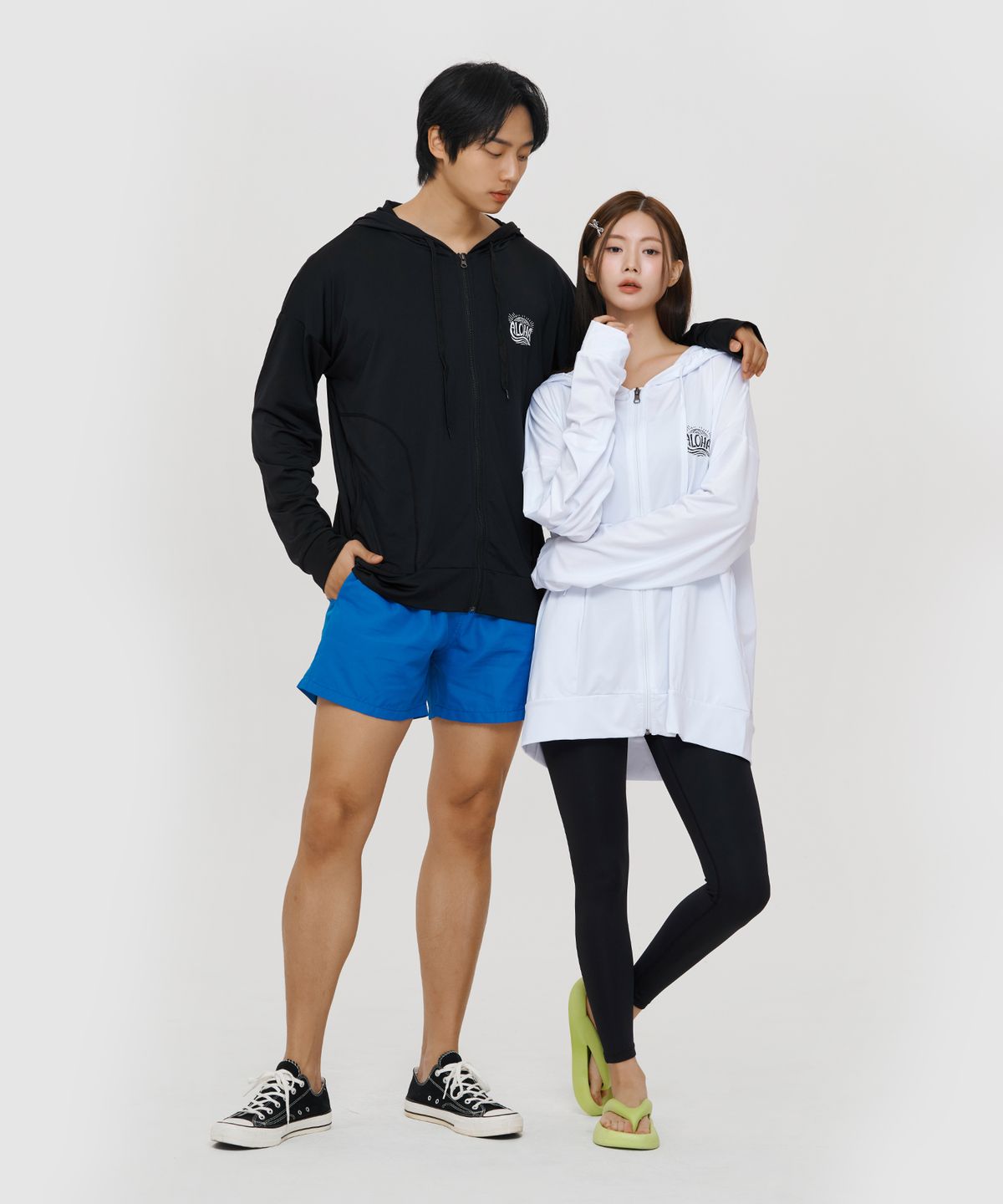 벤디스(VENDIS) 몰디브 집업 남녀공용 래쉬가드