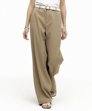 [여울 PICK] 에센셜 스트레이트 팬츠 베이지 MDPT051BEIGE