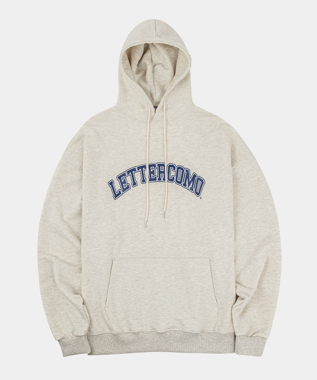 레테르코모(LETTERCOMO) 에센셜 아이엠 스웻 후드티 오트밀