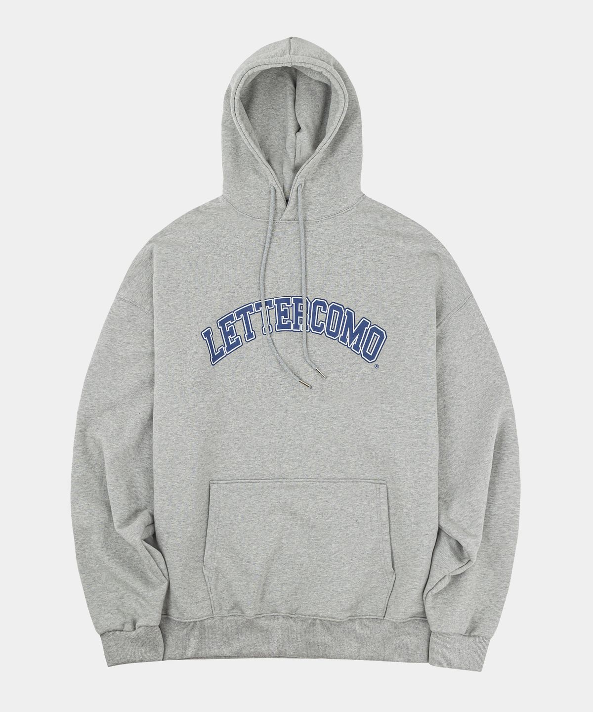 레테르코모(LETTERCOMO) 에센셜 아이엠 스웻 후드티 그레이
