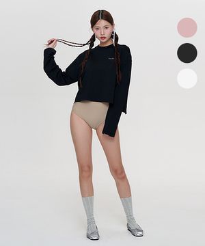 케이지 크롭 뒷트임 래쉬가드