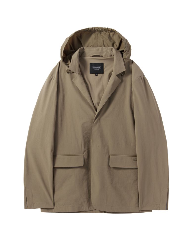 BIKE JACKET - L/BROWN (P241MJK202)
