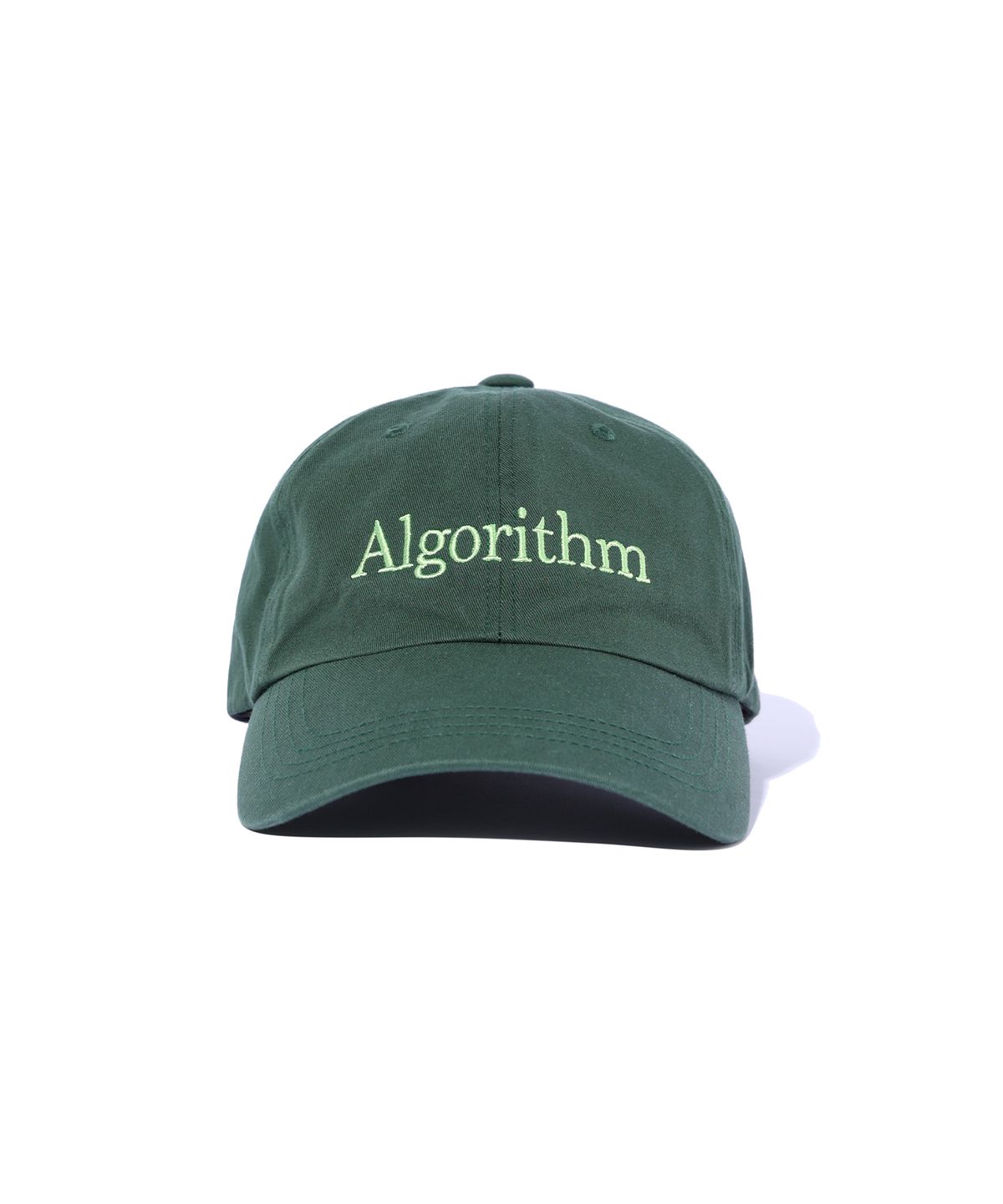 사운즈라이프(SOUNDSLIFE) Vintage Lettering Washing Ball Cap Green