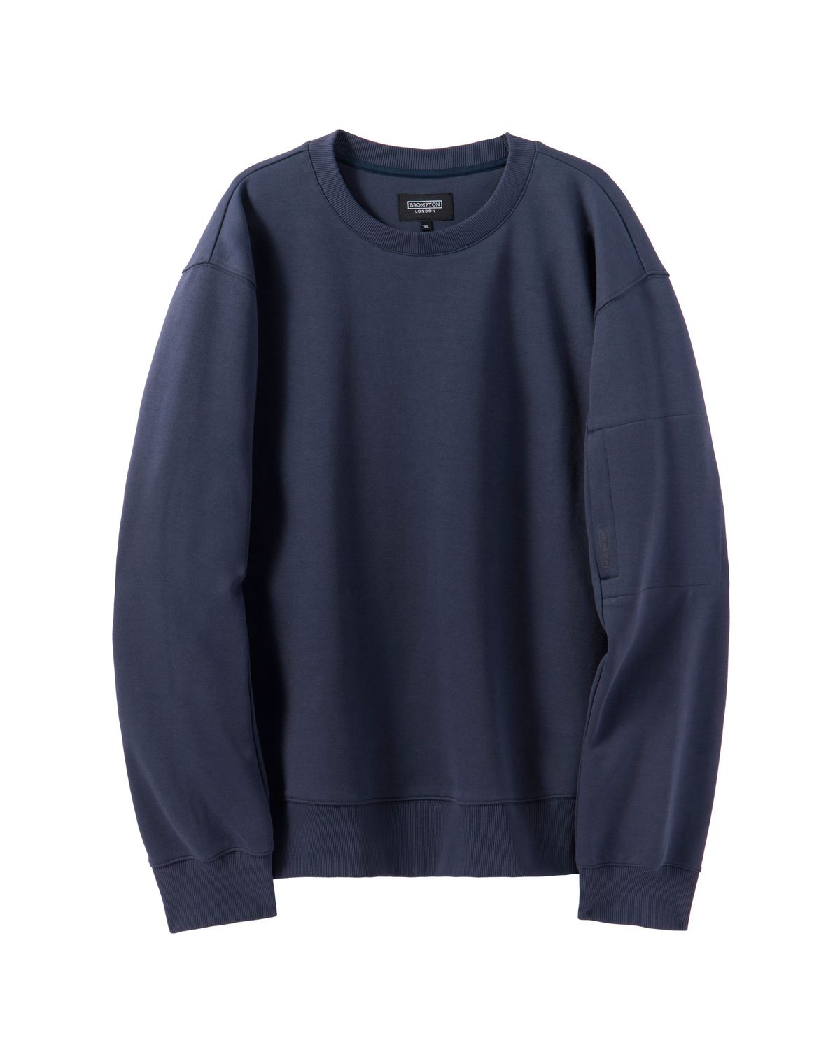 브롬톤 런던(BROMPTON LONDON) COMMUTER BASIC SWEATSHIRT - NAVY (P241USW103)