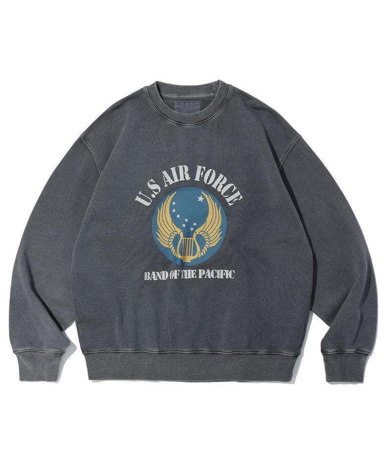 Graphic Sweatshirts (Air Force) Charcoal