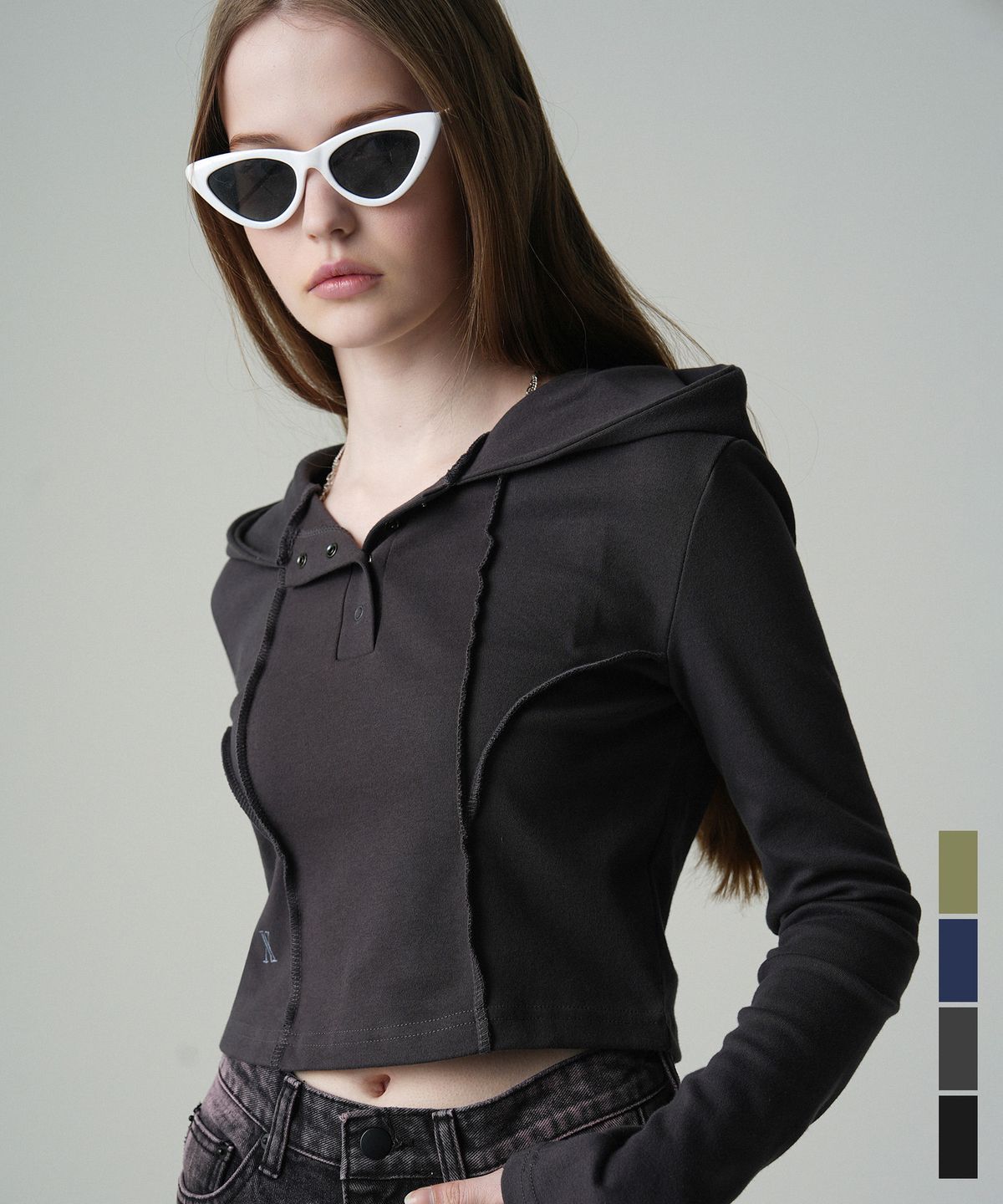 어반드레스(AVANDRESS) Sasha Triple Hood - 4COL