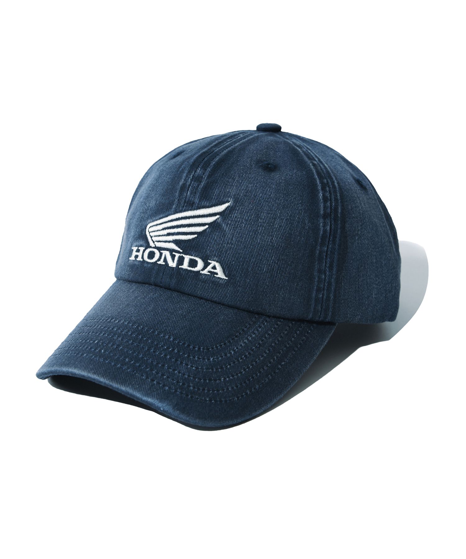 【韓国Honda Motorcycle】Honda Vintage Original Wing logo Cap MUSINSA | Honda Motorcycle Vintage Original Wing logo Cap Navy