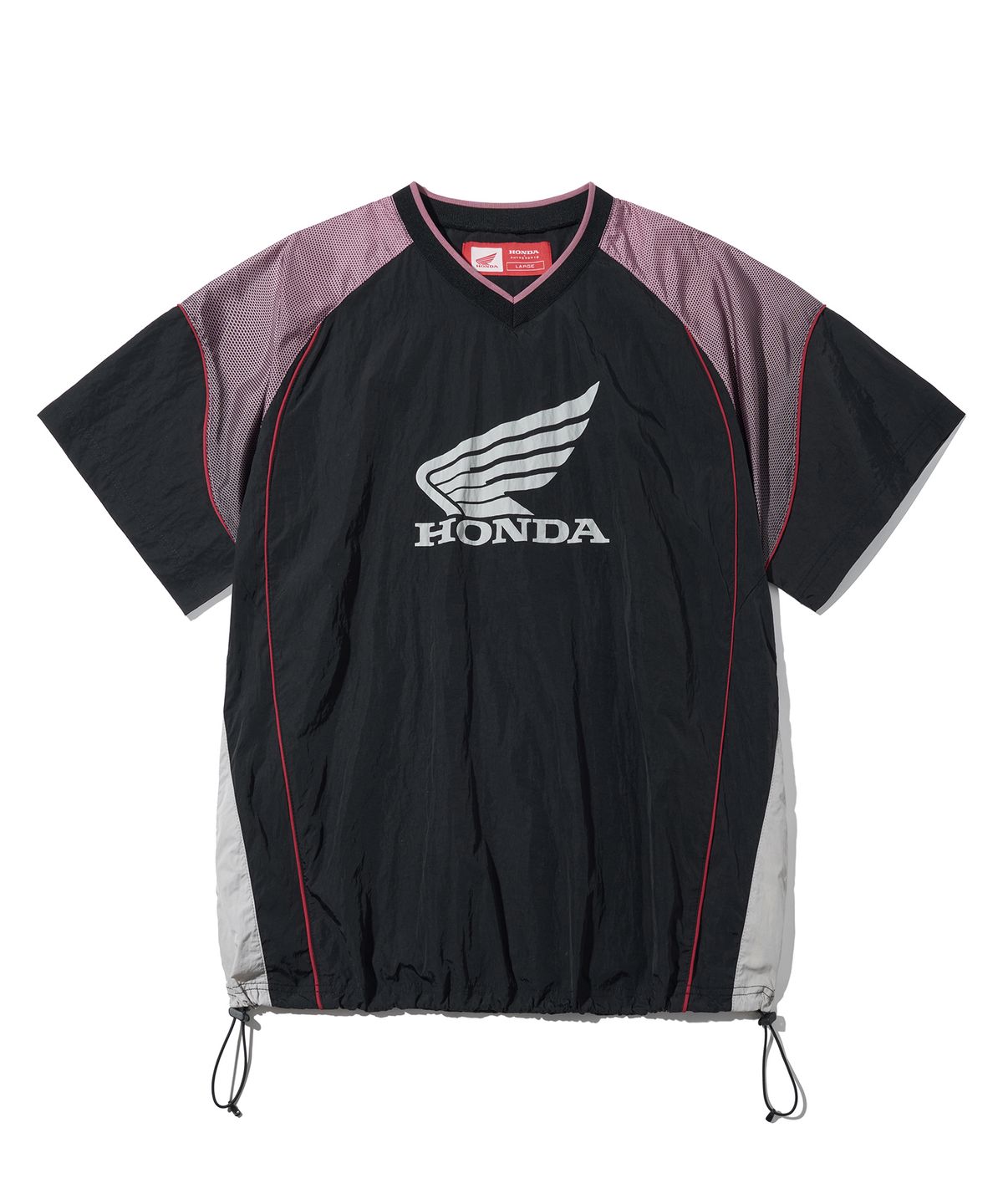 핍스 모터사이클(PHYPS MOTORCYCLE) Speed Track nylon T-shirt Pink