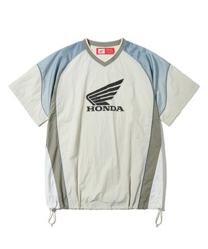 Speed Track nylon T-shirt Beige