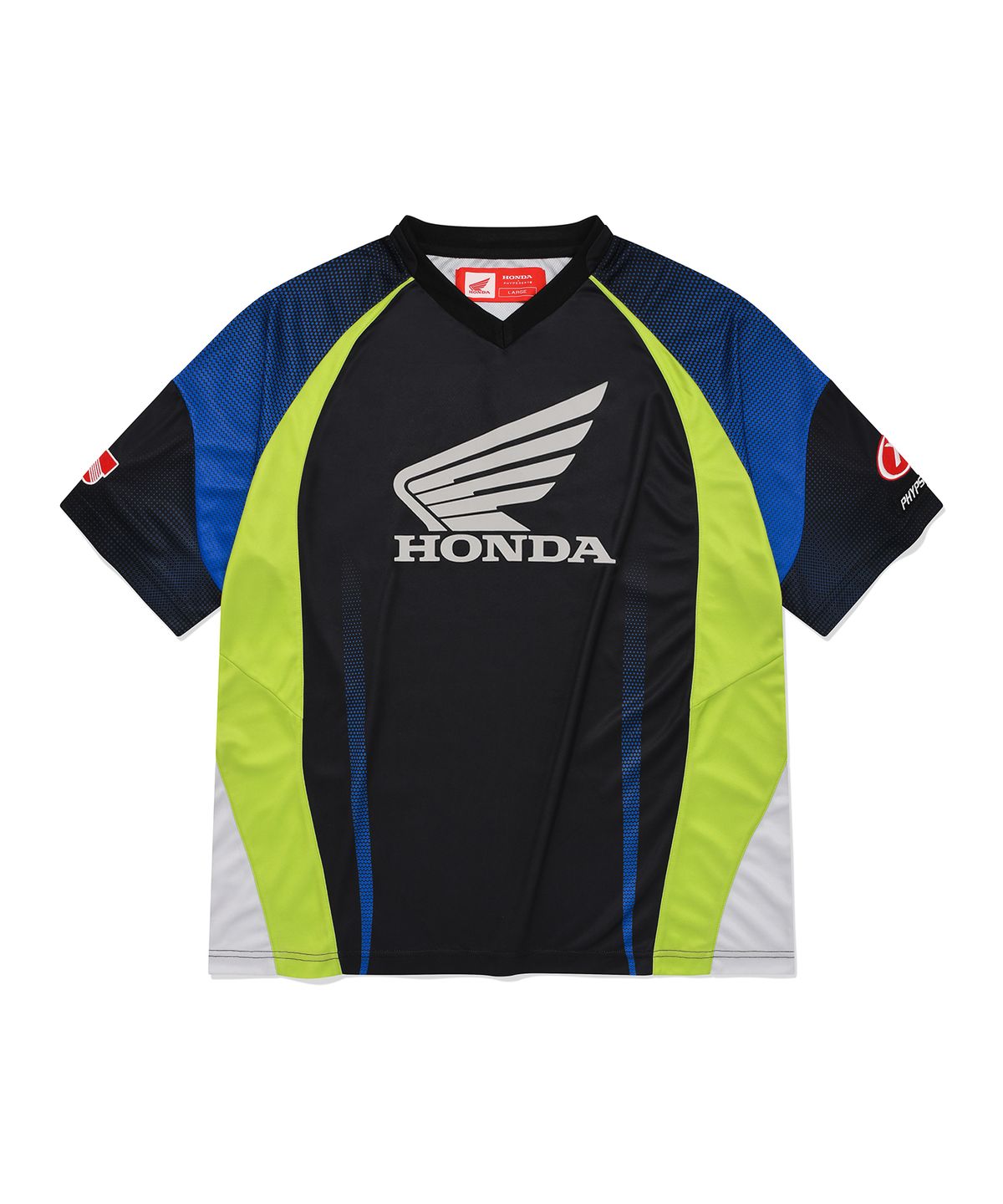 핍스 모터사이클(PHYPS MOTORCYCLE) Motorcycle Original Jeresy T-shirt Black