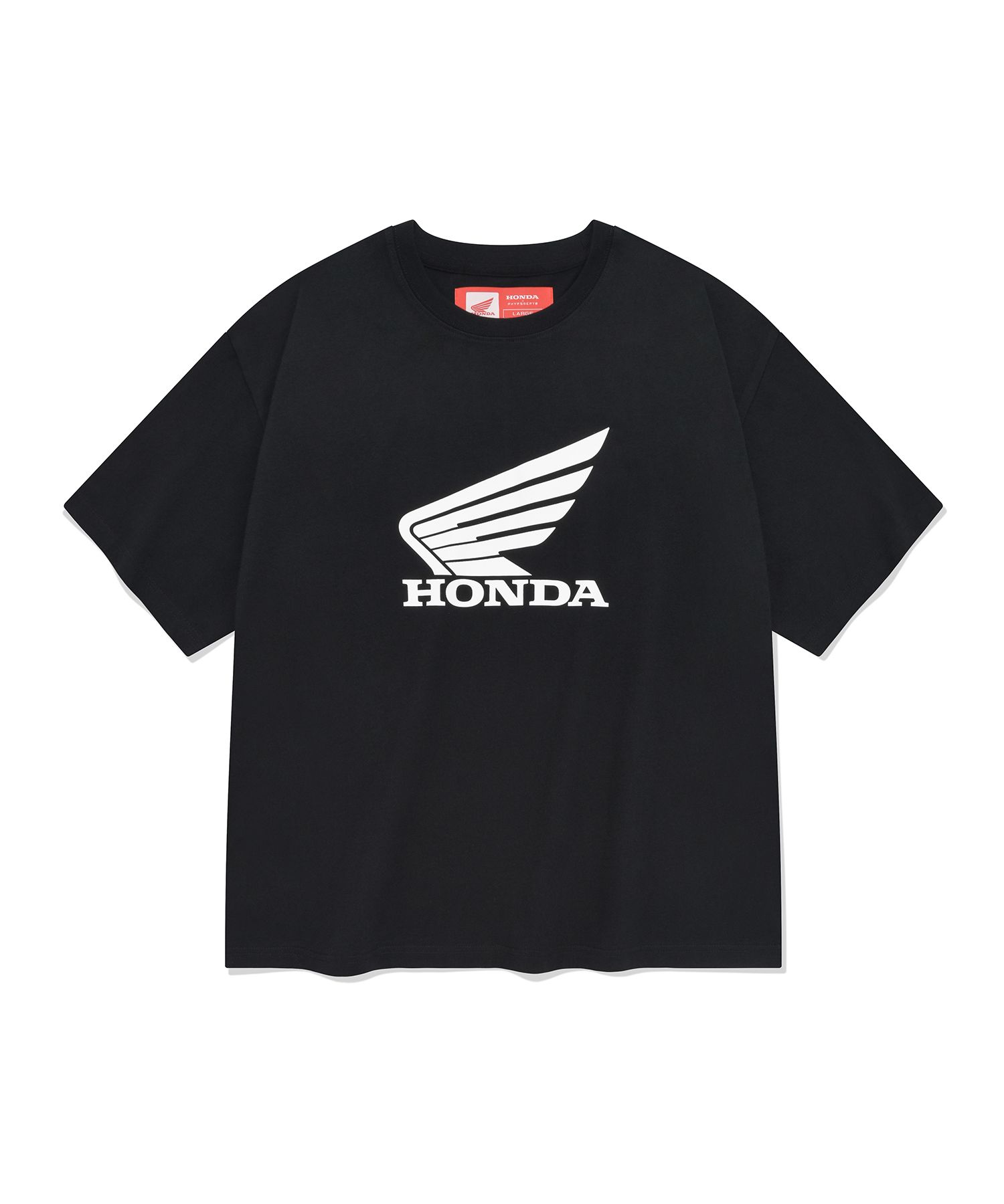 Tシャツ・カットソー HONDA MOTORCYCLE Original Wing logo Tshirt Black MUSINSA公式 | Honda Motorcycle Original Wing logo T-shirt Black