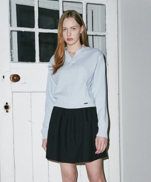 딥 카라 니트 스카이