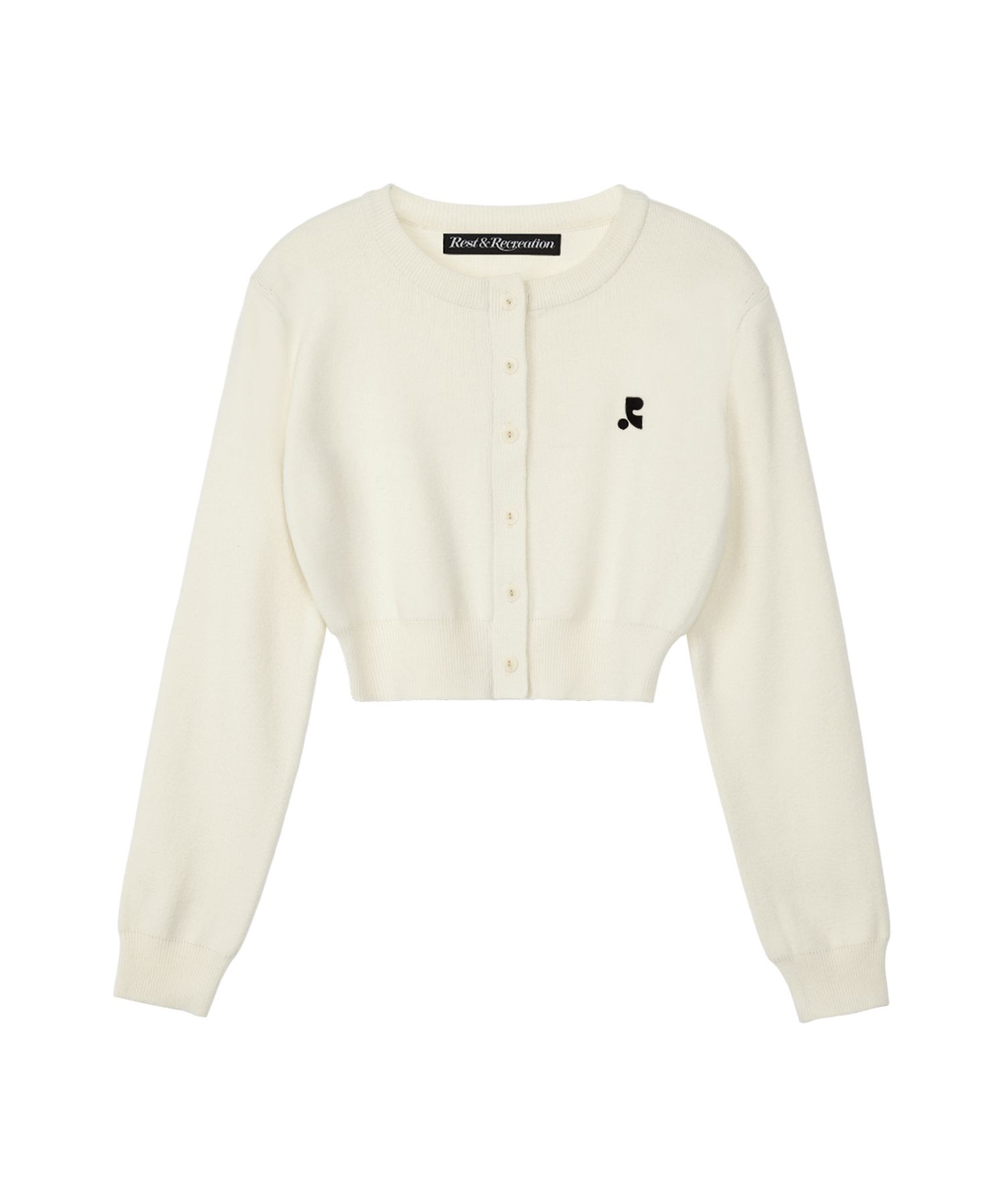 ジャケット [Rest & Recreation] RR HALF ZIP-UP CROP KNIT TOP - IVORY MUSINSA | REST&RECREATION RR CROP KNIT CARDIGAN_IVORY