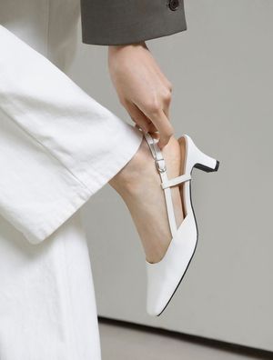 이로베 스퀘어 슬링백힐 (5/7cm)