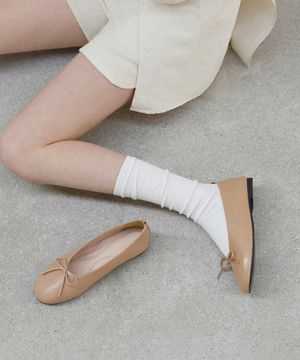 마가렛 리본 플랫슈즈 (1cm)