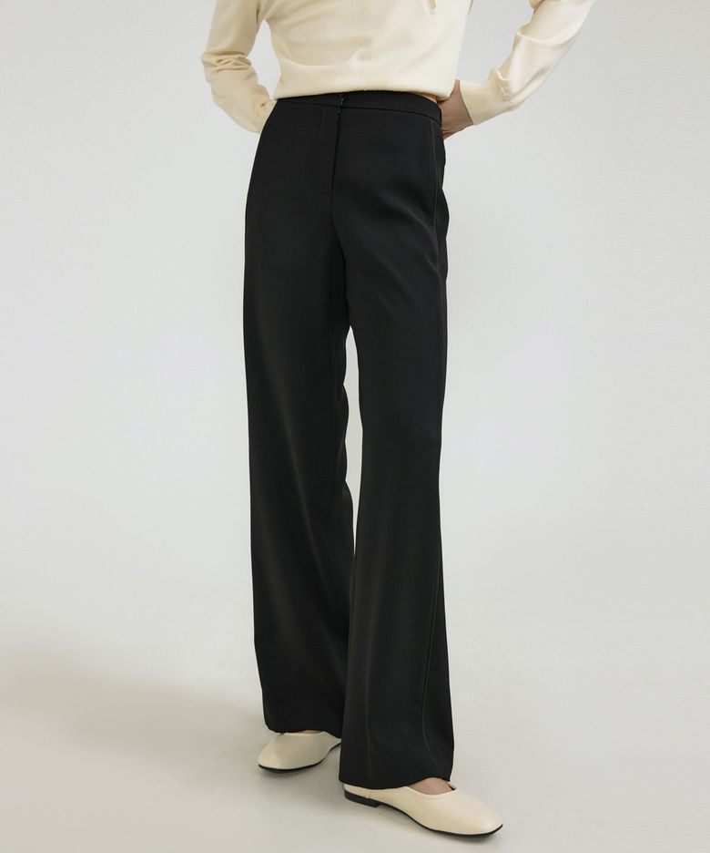 SIDE LINE-SEMI PANTS_BLACK