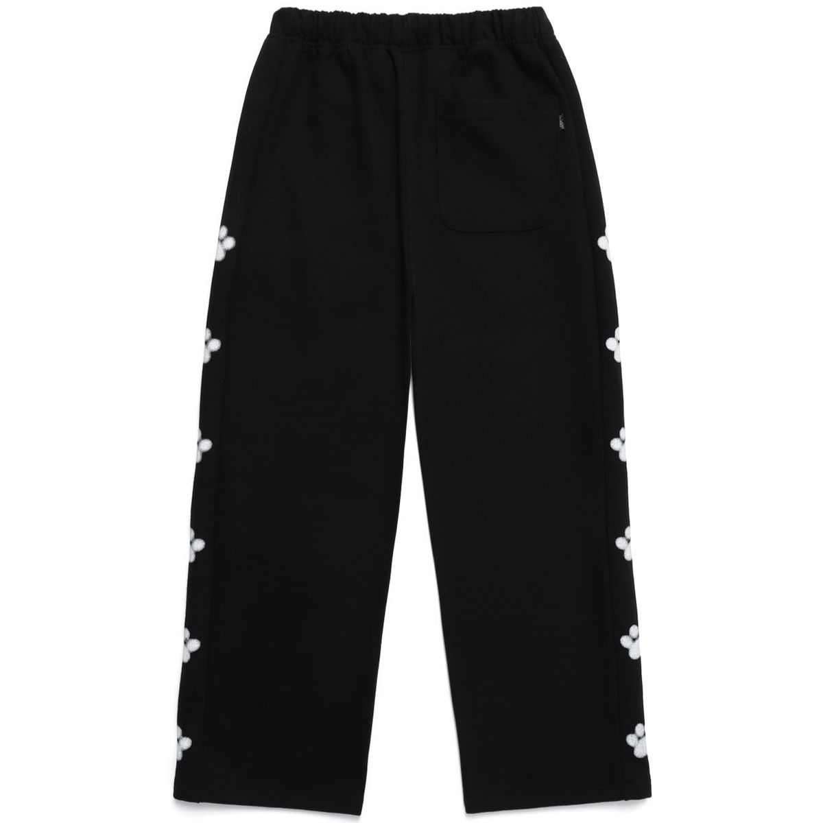바쥬비쥬(BAJOO BIJOO) CAT PAW SEMI WIDE SWEAT PANTS [BLACK]