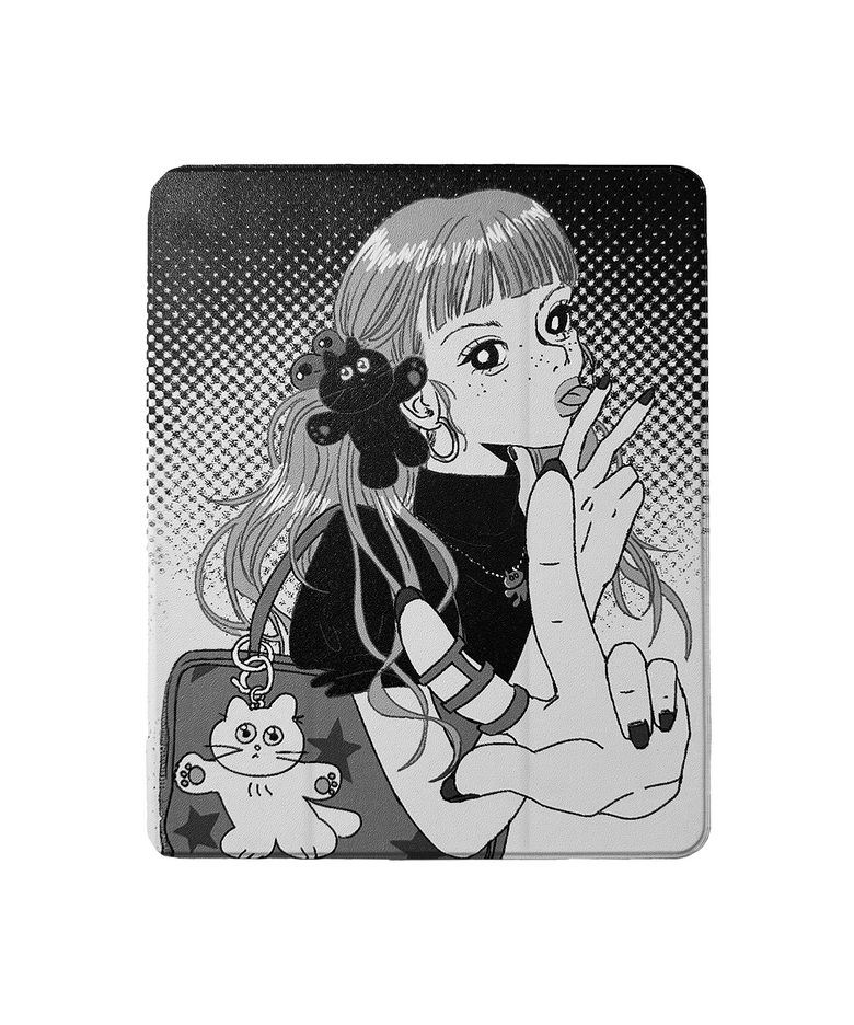 Cats Girl ipad Case