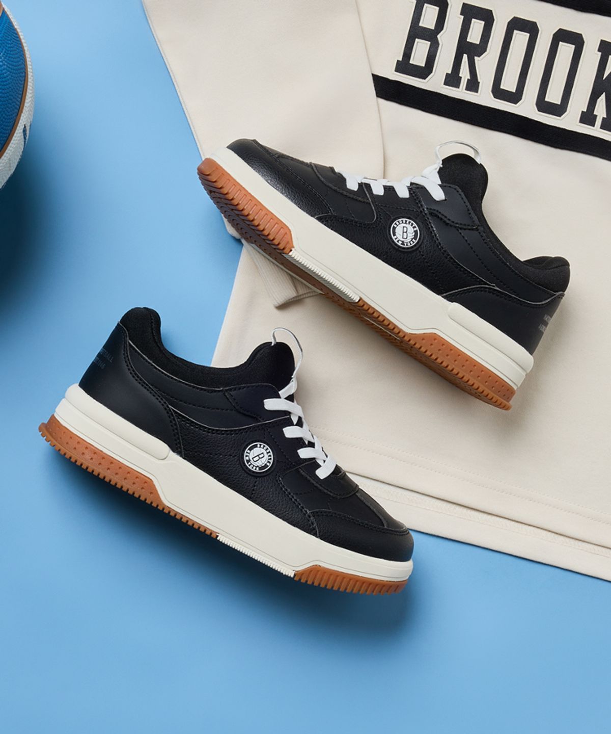 엔비에이 키즈(NBA KIDS) 코트스타 클래식(K245AS303P) 블랙