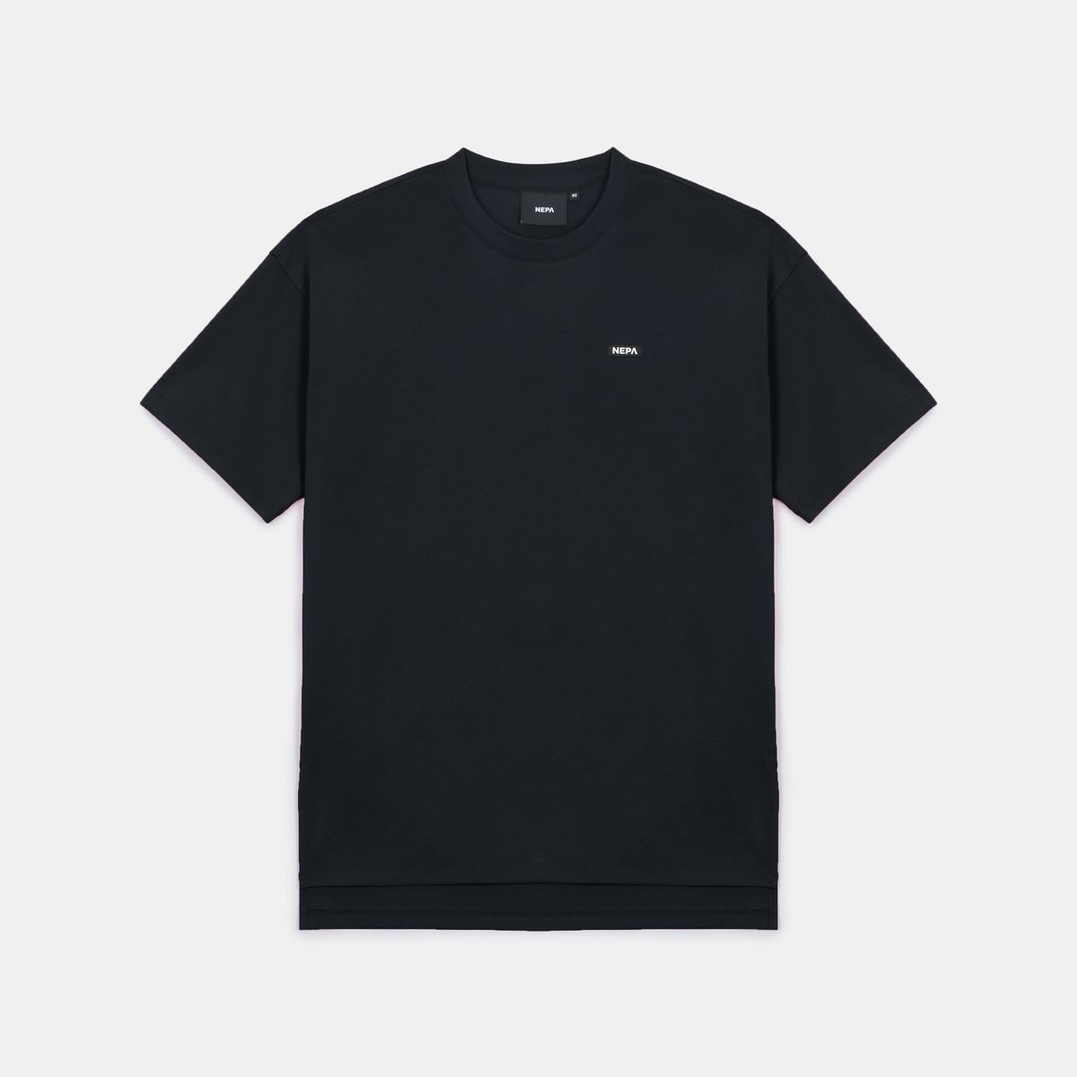 네파(NEPA) 7K45371 여성 씨타 긴기장 반팔 라운드 티셔츠 (루즈핏)
