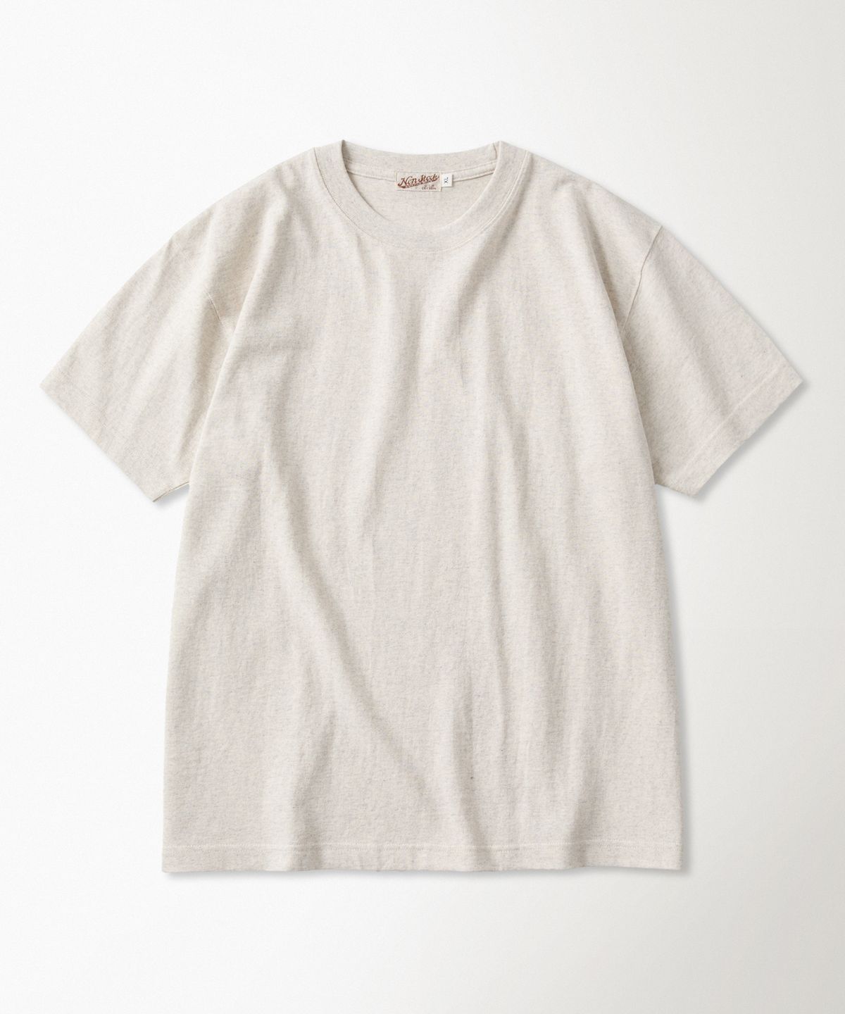 브론슨(BRONSON) 9oz USA Cotton Tubular Tee Light Grey
