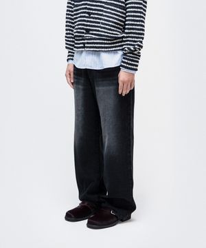 필치 데님 팬츠 - 데저트 블랙